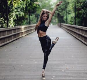Sabrina Clark training